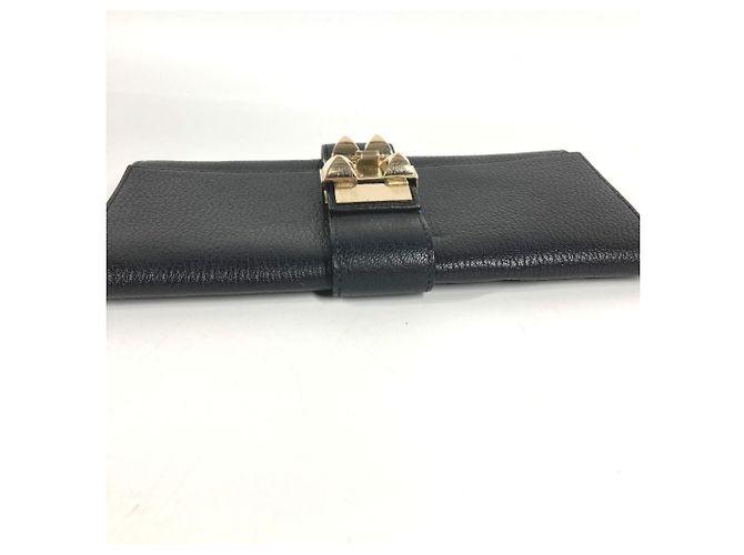 Borsa Pochette Medor Logo Hermès Nero - vista 7