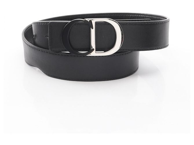 Christian Dior Men's CD ICON Oblique Leather Belt - view 9
