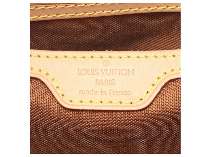 Zaino/borsa Montsouris GM di Louis Vuitton Marrone - vista 4