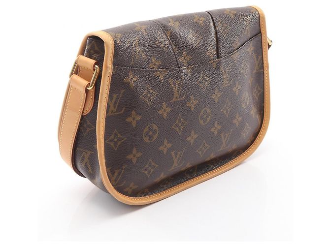 Borsa a Spalla Menilmontant PM Louis Vuitton Marrone - vista 2