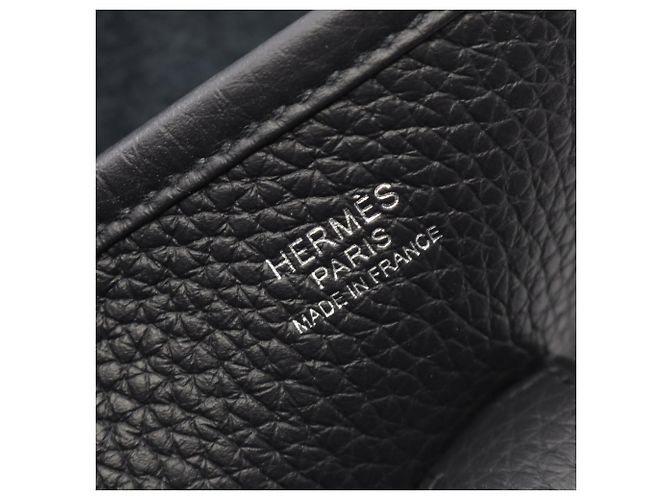 Borsa a Spalla Hermès Evelyn 3 Trois PM Blu navy - vista 4