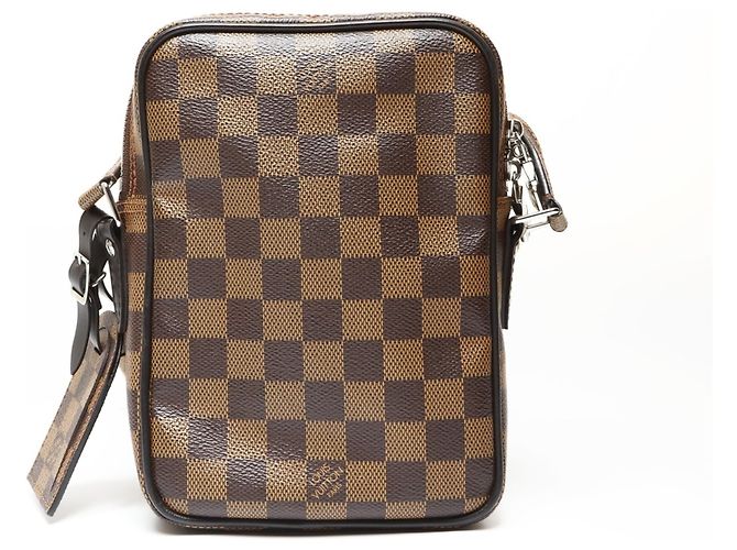 Borsa a Spalla Chapman Damier Amazon Louis Vuitton 2016 Marrone Damier ebene - vista 2