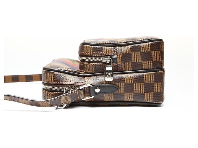 Borsa a Spalla Chapman Damier Amazon Louis Vuitton 2016 Marrone Damier ebene - vista 3