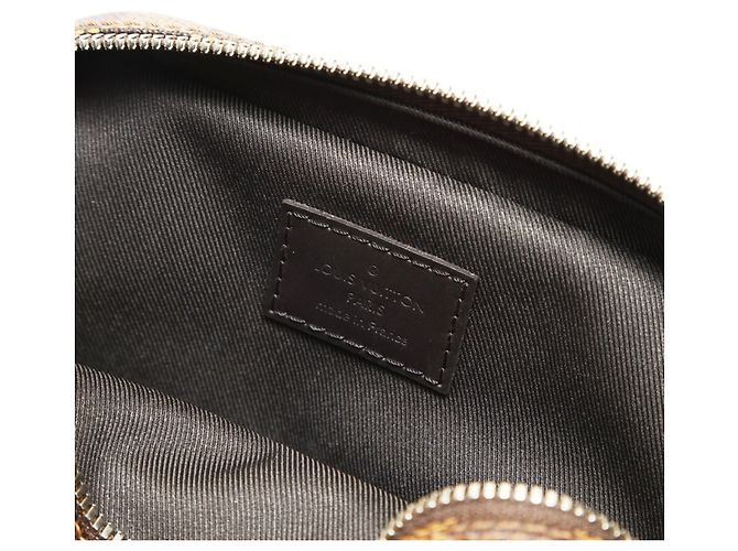 Borsa a Spalla Chapman Damier Amazon Louis Vuitton 2016 Marrone Damier ebene - vista 9