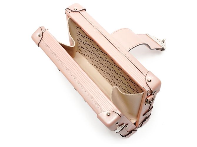 Bolso de Hombro Petite Malle Epi de Louis Vuitton Rosa - vista 10