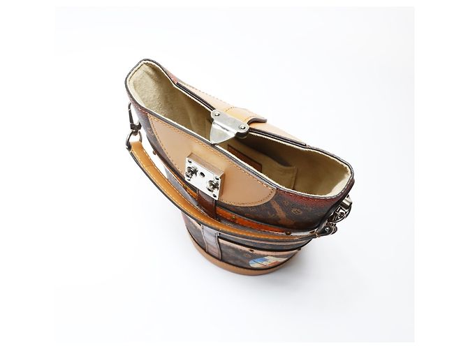 Borsa a Spalla Trompe L'oeil Monogram Louis Vuitton Marrone - vista 13