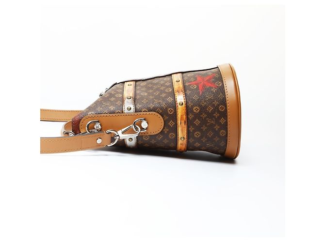 Borsa a Spalla Trompe L'oeil Monogram Louis Vuitton Marrone - vista 4