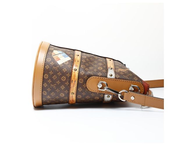 Borsa a Spalla Trompe L'oeil Monogram Louis Vuitton Marrone - vista 5