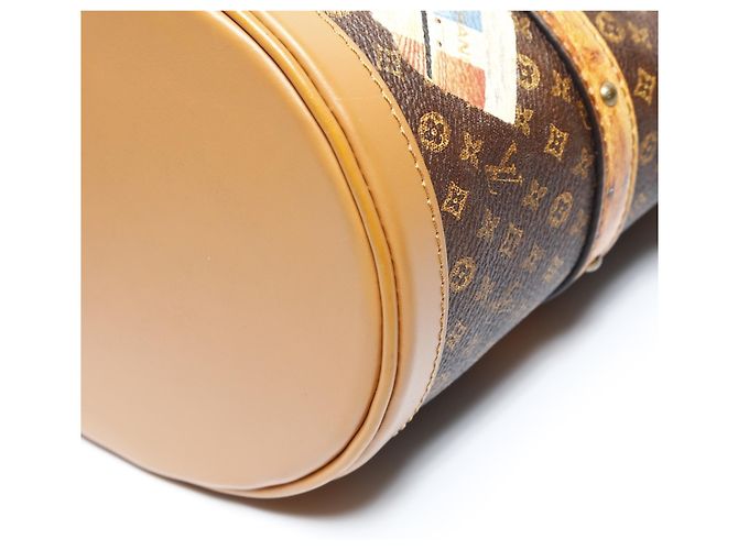 Borsa a Spalla Trompe L'oeil Monogram Louis Vuitton Marrone - vista 7