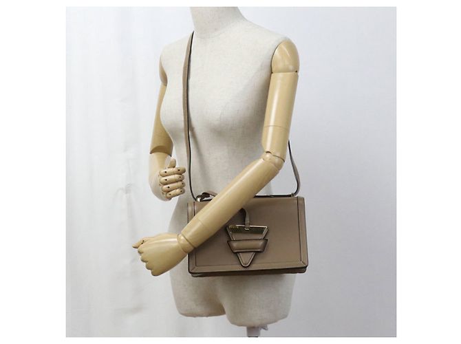 Borsa a Spalla Loewe Barcellona Marrone - vista 9