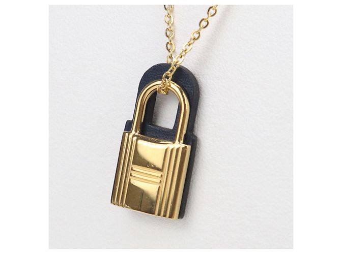 Hermès Collana HERMES O'Kelly PM in blu navy - vista 2