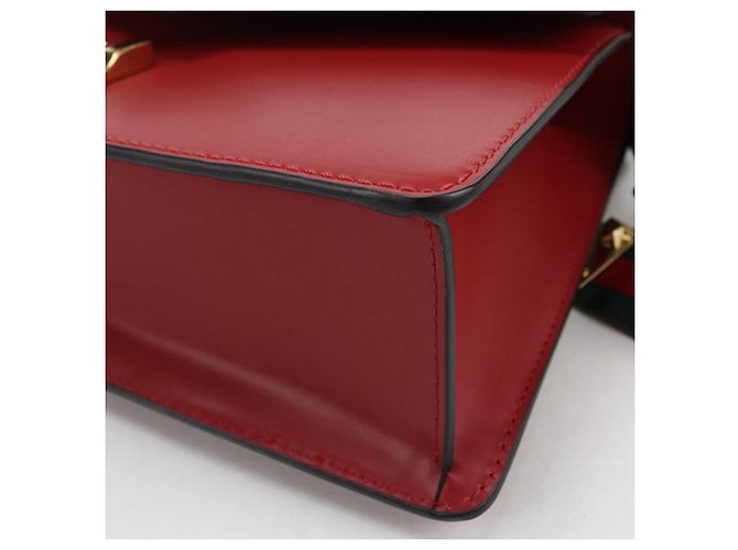 Borsa a Spalla Sylvie 421882 di GUCCI Rosso - vista 9