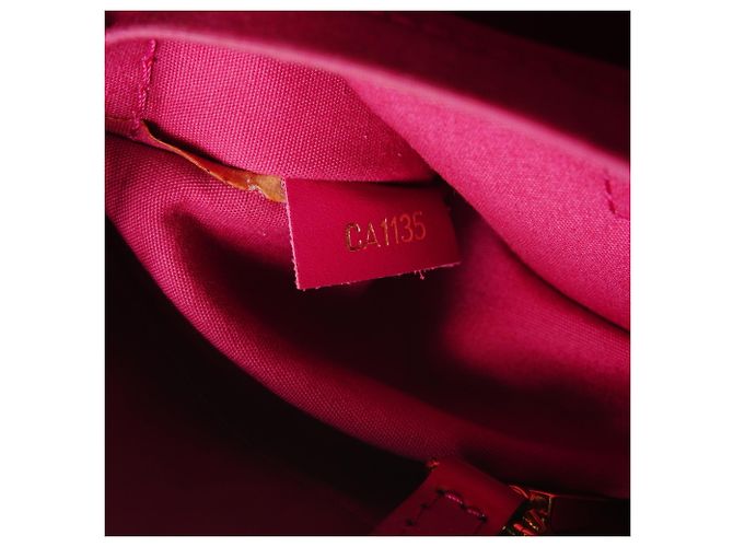 Borsa Vernis Montaigne BB Louis Vuitton 2015 Rosso - vista 10