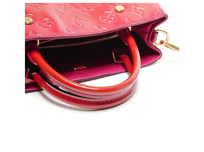 Borsa Vernis Montaigne BB Louis Vuitton 2015 Rosso - vista 12
