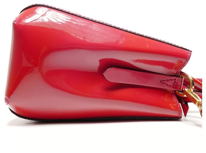 Borsa Vernis Montaigne BB Louis Vuitton 2015 Rosso - vista 4