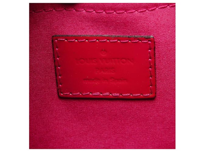 Borsa Vernis Montaigne BB Louis Vuitton 2015 Rosso - vista 9