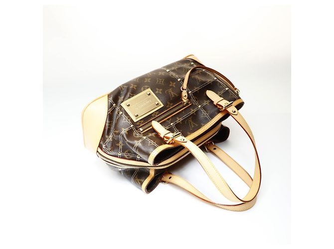 Borsa a mano Monogram Rivet Louis Vuitton 2007 Marrone - vista 10