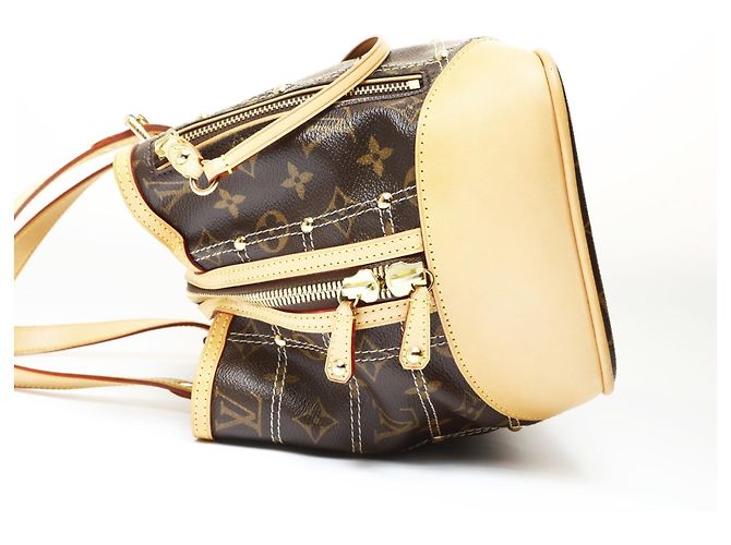 Borsa a mano Monogram Rivet Louis Vuitton 2007 Marrone - vista 4