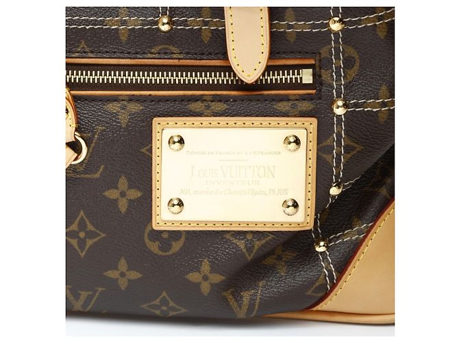 Borsa a mano Monogram Rivet Louis Vuitton 2007 Marrone - vista 9