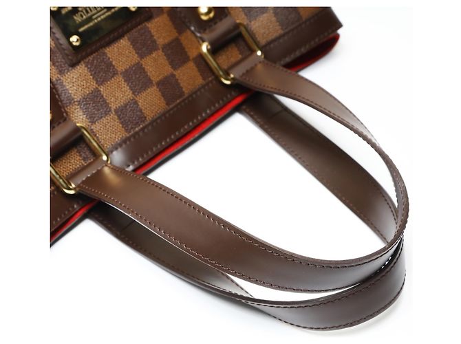 Borsa a mano Hampstead PM Damier Louis Vuitton Marrone - vista 13