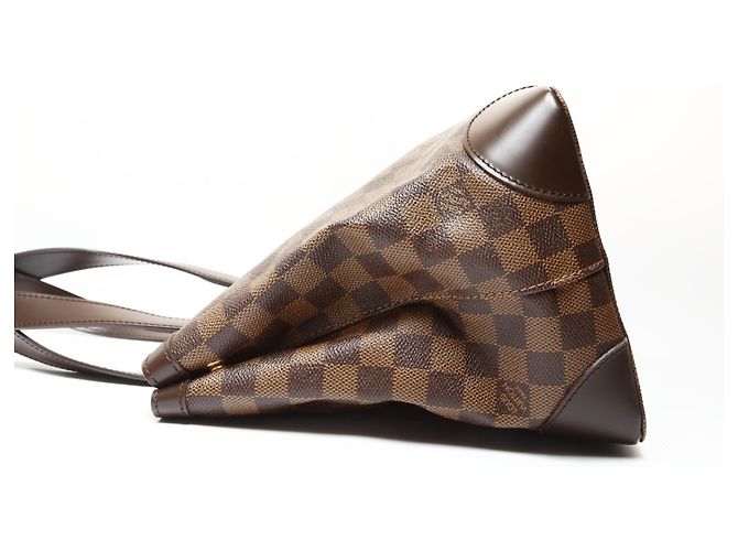 Borsa a mano Hampstead PM Damier Louis Vuitton Marrone - vista 3
