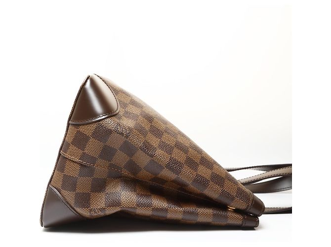 Borsa a mano Hampstead PM Damier Louis Vuitton Marrone - vista 4