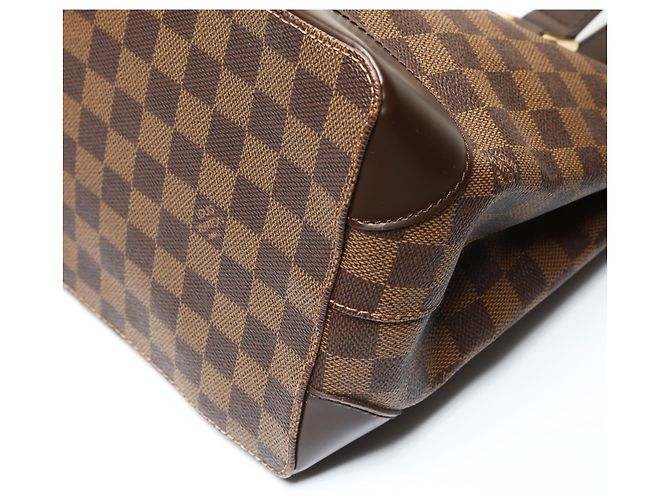 Borsa a mano Hampstead PM Damier Louis Vuitton Marrone - vista 6