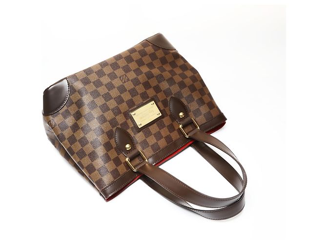 Borsa a mano Hampstead PM Damier Louis Vuitton Marrone - vista 9