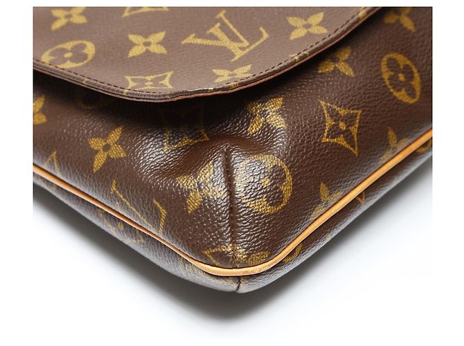 Borsa a Spalla Musette Salsa Monogramma Louis Vuitton Marrone - vista 5