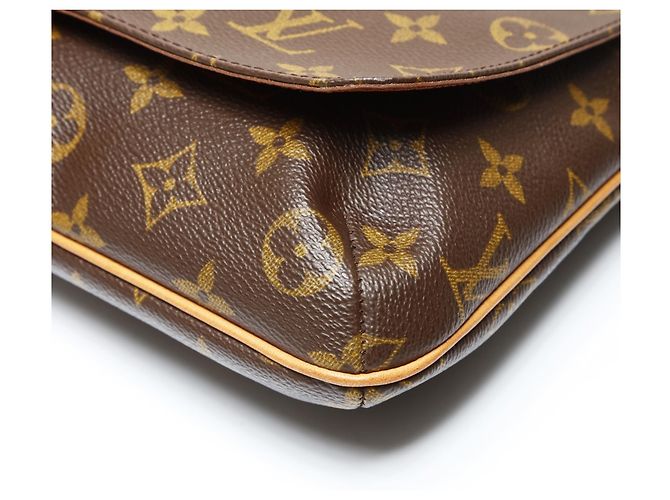 Borsa a Spalla Musette Salsa Monogramma Louis Vuitton Marrone - vista 6