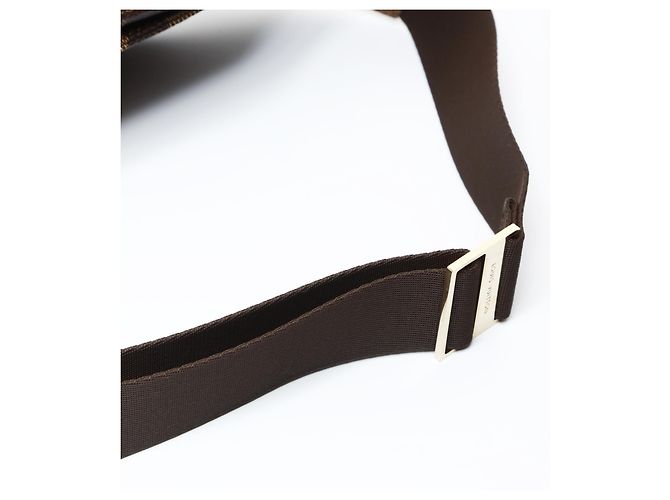 Borsa a Spalla Damier Geronimos Louis Vuitton Marrone - vista 12