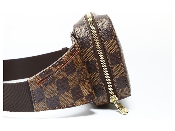 Borsa a Spalla Damier Geronimos Louis Vuitton Marrone - vista 4
