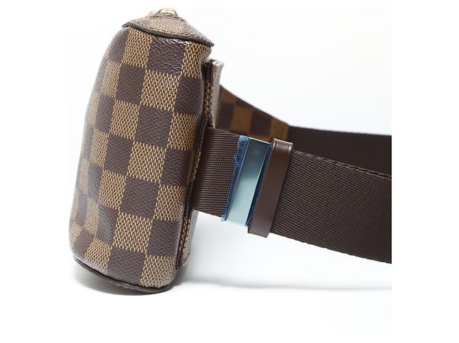 Borsa a Spalla Damier Geronimos Louis Vuitton Marrone - vista 5