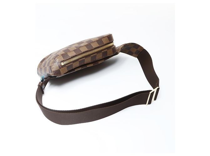Borsa a Spalla Damier Geronimos Louis Vuitton Marrone - vista 9