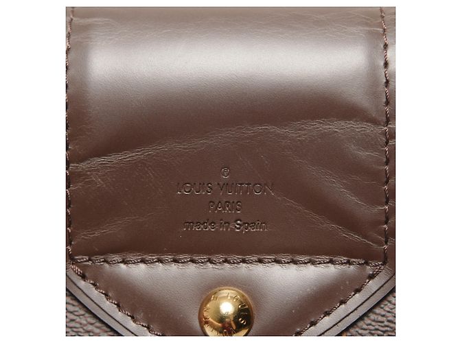 Borsa a Spalla Louis Vuitton Damier Sistine GM Marrone - vista 9