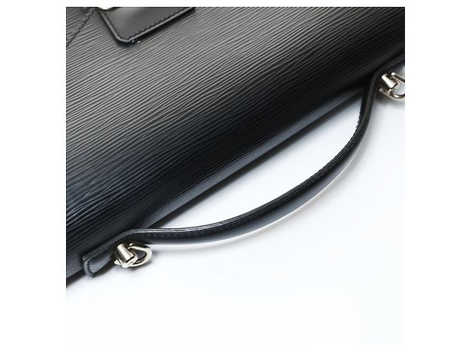 Borsa Monceau Epi 2005 di Louis Vuitton Nero - vista 12