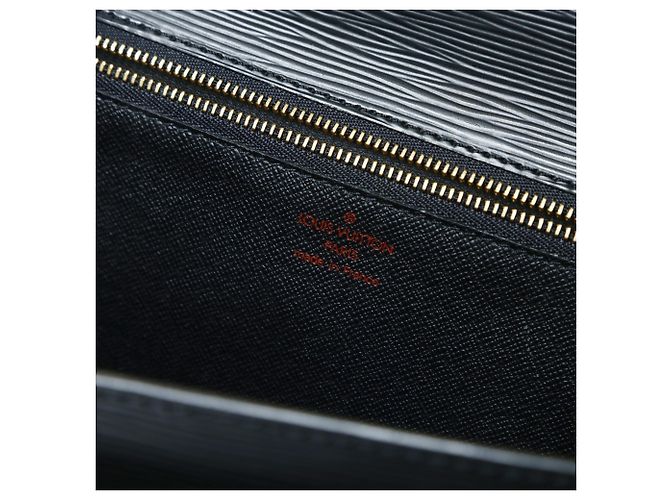 Borsa Monceau Epi 2005 di Louis Vuitton Nero - vista 9
