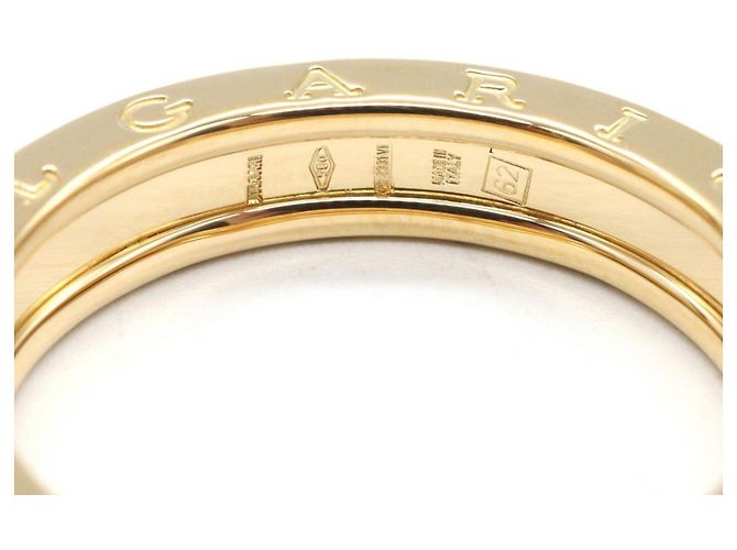 Bulgari Anello Bvlgari B-zero1 in oro giallo 18K D'oro - vista 4