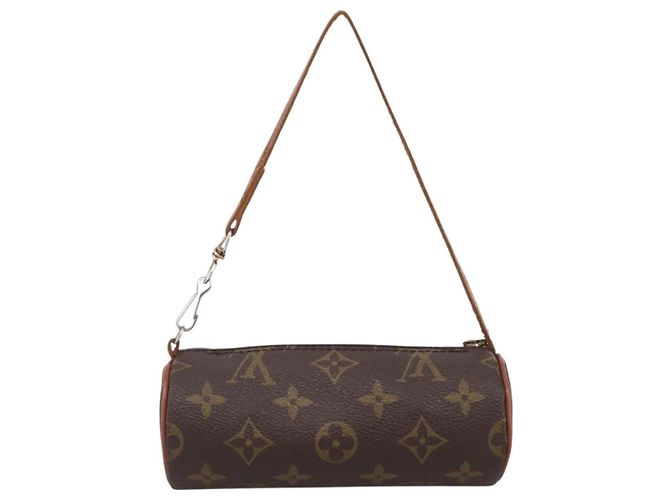 Pochette Papillon Monogram en Lona Mini Louis Vuitton Castaño - vista 2