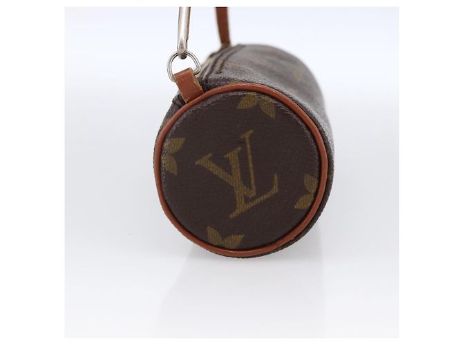 Pochette Papillon Monogram en Lona Mini Louis Vuitton Castaño - vista 4