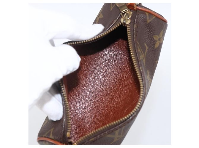 Pochette Papillon Monogram en Lona Mini Louis Vuitton Castaño - vista 5