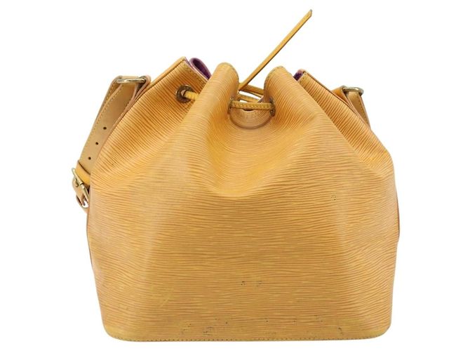 Louis Vuitton Petit Noe NM Epi Leather Giallo - vista 2