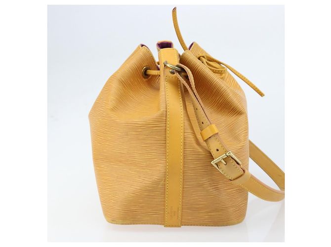 Louis Vuitton Petit Noe NM Epi Leather Giallo - vista 4