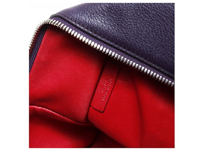 Borsa Loewe Amazona 36 Anagram Rosso - vista 11