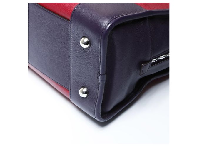 Borsa Loewe Amazona 36 Anagram Rosso - vista 6