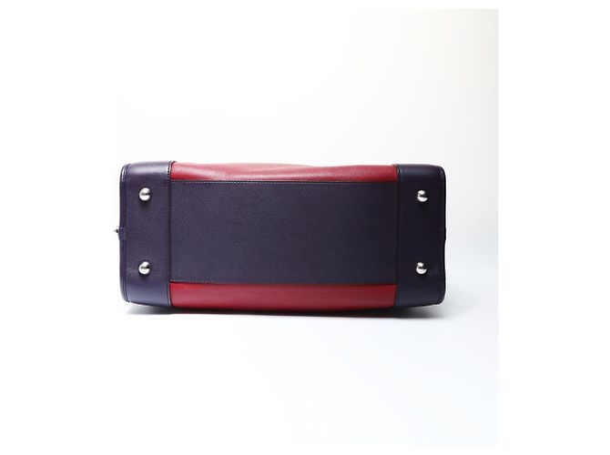 Borsa Loewe Amazona 36 Anagram Rosso - vista 7