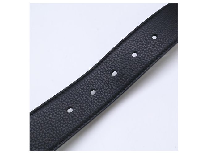 Christian Dior Leather Belt with Silver Hardware - view 6