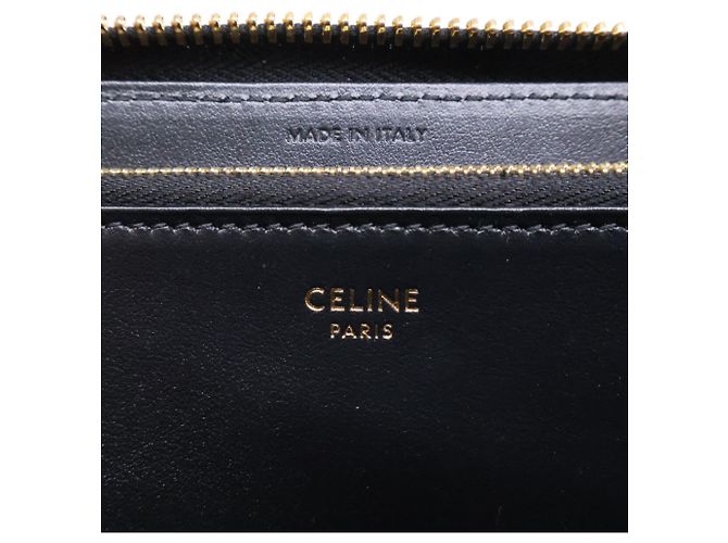 Céline Cartera grande con cremallera Celine en lona Triomphe - vista 9