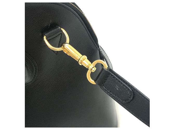 Céline Borsa tote grande 2-in-1 in pelle nera vintage Celine Nero - vista 12