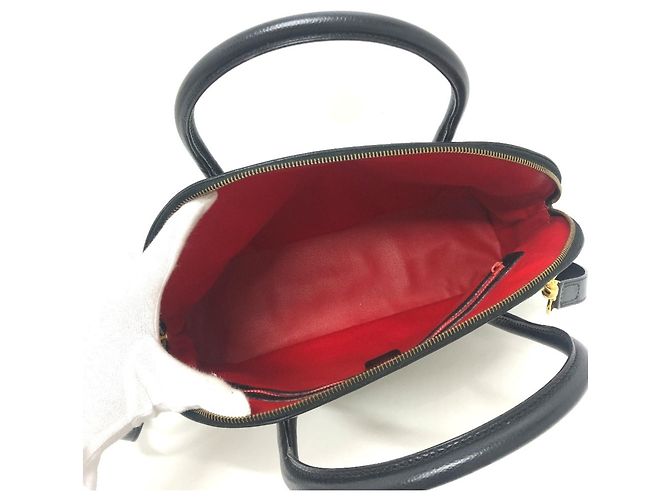 Céline Borsa tote grande 2-in-1 in pelle nera vintage Celine Nero - vista 14